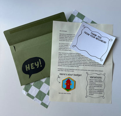 Monthly Mail Club • Subscription